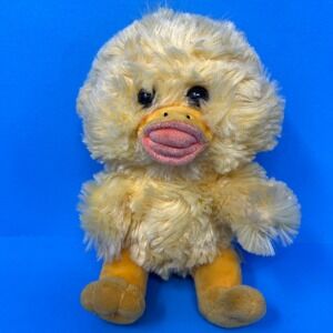 Build A Bear Smallfrys Plush Yellow Duck Duckling 2010 6 inch Stuffed Toy